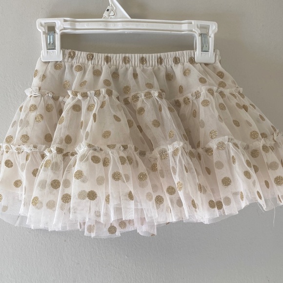 Glitter Polka Dot Tulle Skirt, pant, & top bundle - Picture 6 of 11